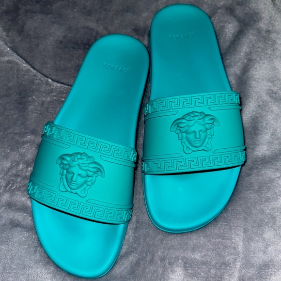 Versace Shoes Brand New Versace Pool Slides In A Beautiful Spring